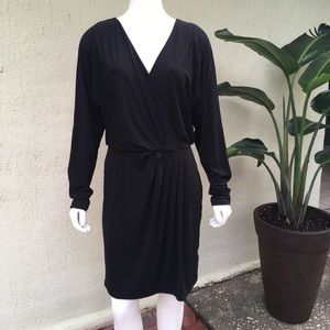 Boston proper long sleeve black dress